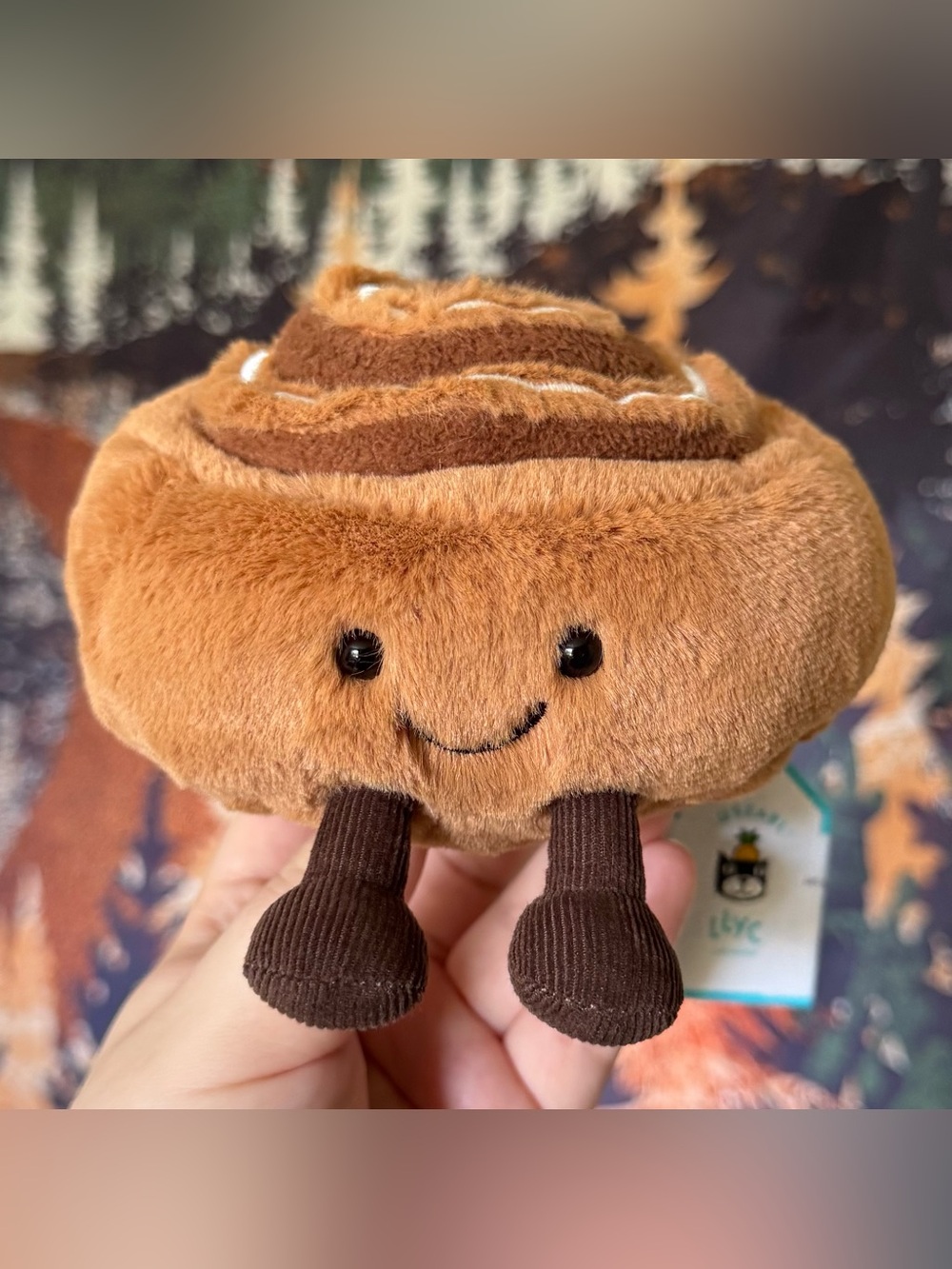 Jellycat Amuseables Cinnamon Bun BNWT